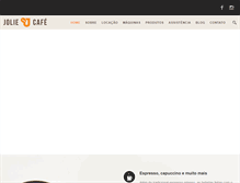 Tablet Screenshot of joliecafe.com.br